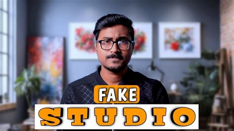 Create A FAKE Youtube Studio BACKGROUND Home Youtube Studio Setup