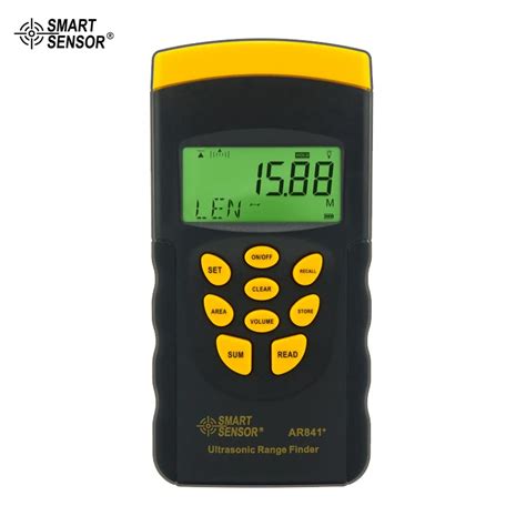 Smart Sensor Ar841 Handheld Digital Ultrasonic Distance Meter