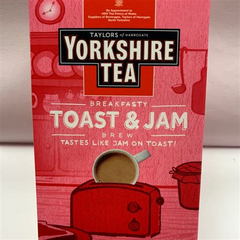 Yorkshire Tea Toast Jam 40 Tea Bags Bolton British Bites