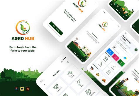 Agrohub Farming App Behance