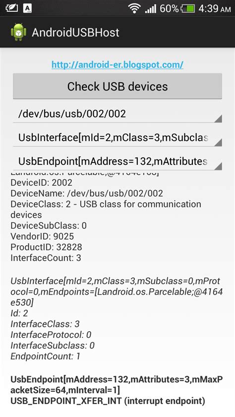 Usb Host一步一步学（二）安卓在usb Host模式下列出当前连接的usb设备 Tomimint 博客园