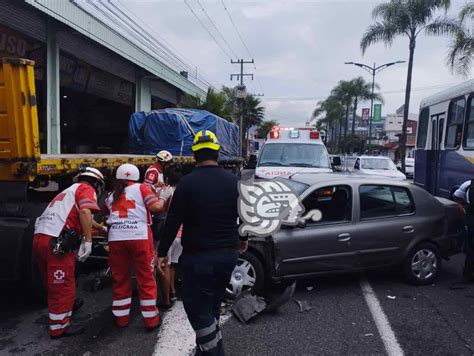 Dos Personas Resultan Heridas En Aparatoso Accidente En Orizaba