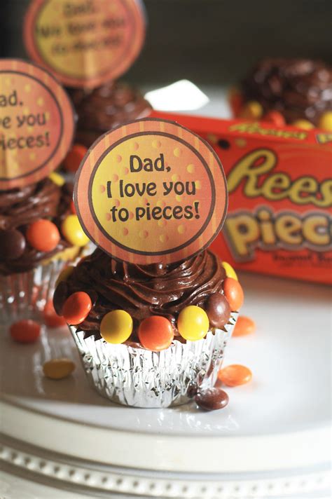 Fathers Day Printable Cupcake Toppers Cooking Up Cottage