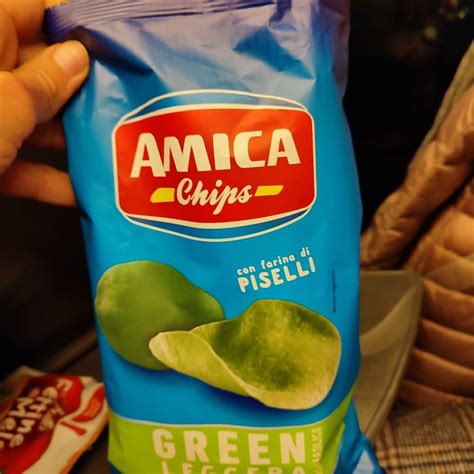 Amica Chips Green Leggera Gusto Basilico Con Farina Di Piselli Review