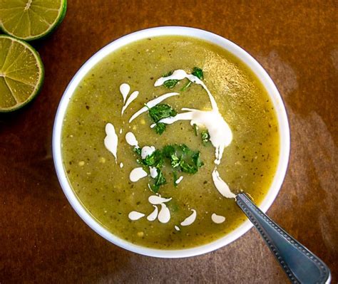 Roasted Jalapeno Soup Mexican Please