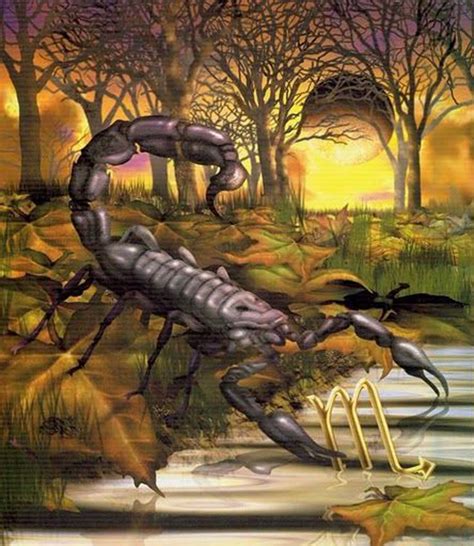 Scorpion Par Ciro Marchetti Diamond Painting Scorpio Art Zodiac