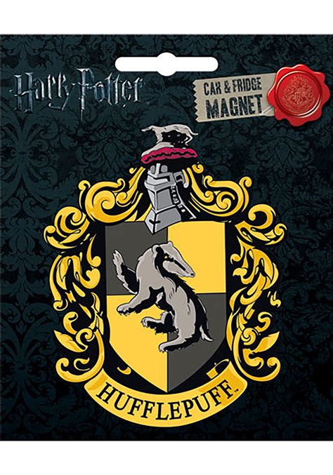 Harry Potter Hufflepuff Car Magnet