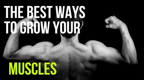 The Best Ways To Grow Your Muscles Properly How To Gain Muscle Fast