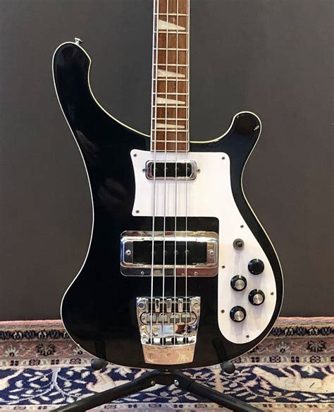 1970s Rickenbacker 4001 Bass Jetglo