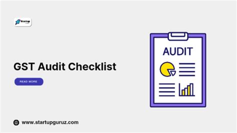 Gst Audit Checklist Startup Guruz