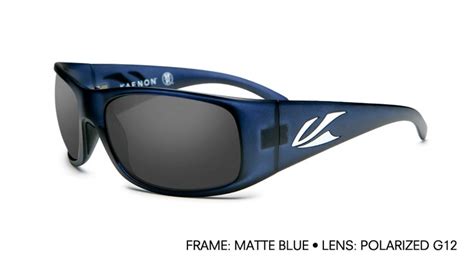 Polarized Jetty Matte Blue G12 Sunglasses Kaenon Sunglasses Mens Eyewear