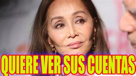 Isabel Preysler le ha pedido a su nuevo novio que le enseñé sus cuentas