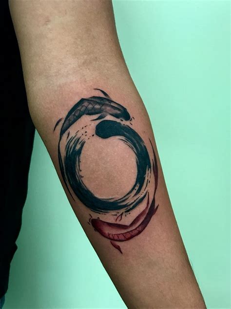 Enso tattoo (71 photos) - Enso circle tattoo styles and locations