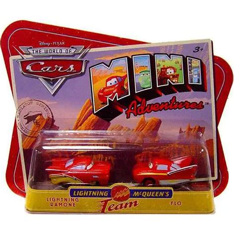 Disney Pixar Cars The World Of Cars Mini Adventures Lightning Mcqueen