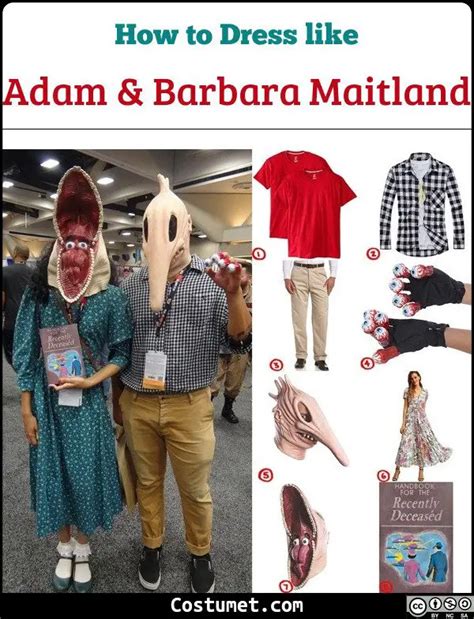 Adam & Barbara Maitland (Beetlejuice) Costume for Halloween