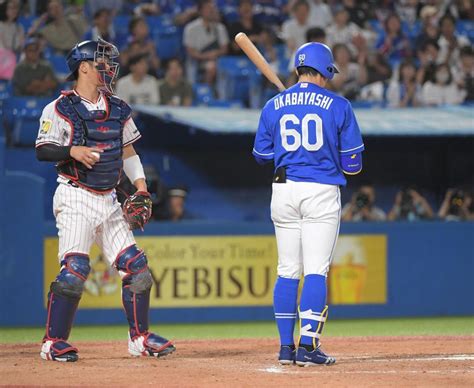 中日・岡林 連続試合安打「29」で止まった 7・9広島戦以来の無安打 野球 デイリースポーツ Online