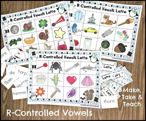 Fun Winter Themed Activities For Teaching R Controlled Vowels Spelling