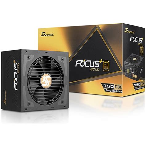 Seasonic Focus Plus 750fx 750w 80 Gold Full Modular Ssr 750fx City Center For Computers