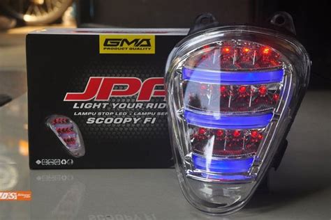 Jual Lampu Stop Led Jpa Scoopy Fi Shopee Indonesia