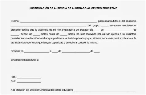 Como Hacer Un Justificante Para El Colegio Estudiar