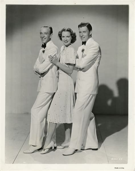 Fred Astaire Eleanor Powell And George Murphy In The Movie Broadway