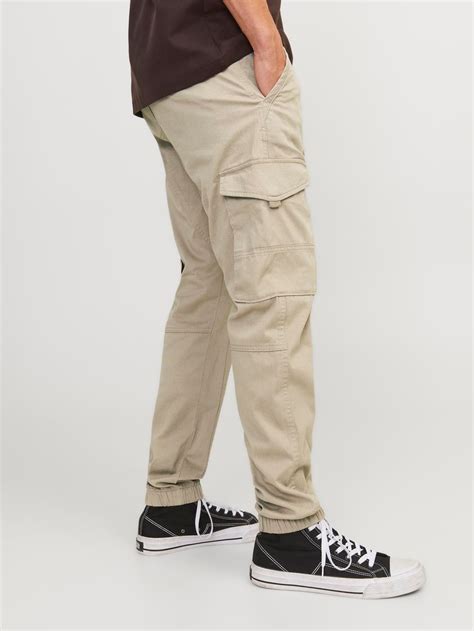 Paul Flake Akm 542 Pantalon Cargo Light Grey Jack And Jones®