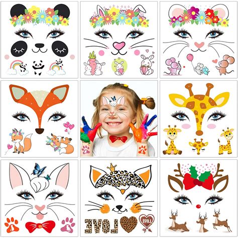 Animal Face Paint For Kids