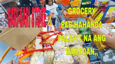 Vlog Grocery Mga Paninda Sari X Store Ang Aba Ng Pila Daming Tao Sa