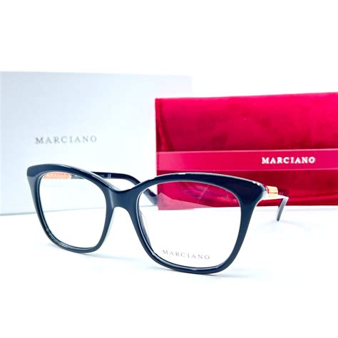 Marciano By Guess Eyeglasses Gm0360 001 Black Square Womens Frame 53 17 140 Mm Ebay