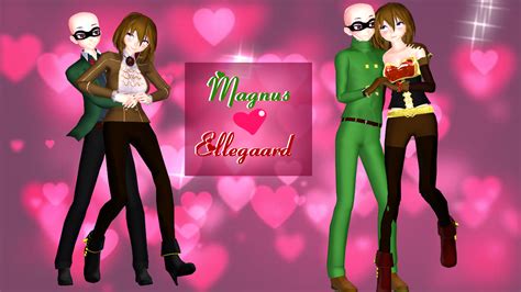 [mmd X Mcsm] Magnus And Ellegaard By Bluegirlprincess On Deviantart