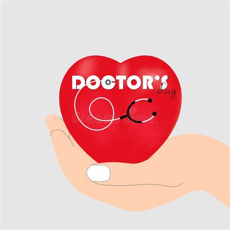 Doctors Day A Syringe And Heartbeat Graph For A Doctors Day Vector