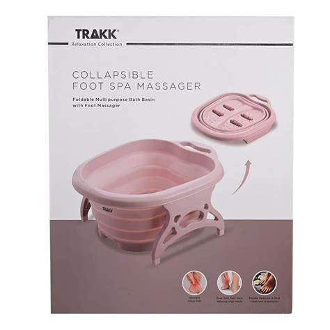 Buy Trakk Collapsible Foot Spa Massager At Shoplc