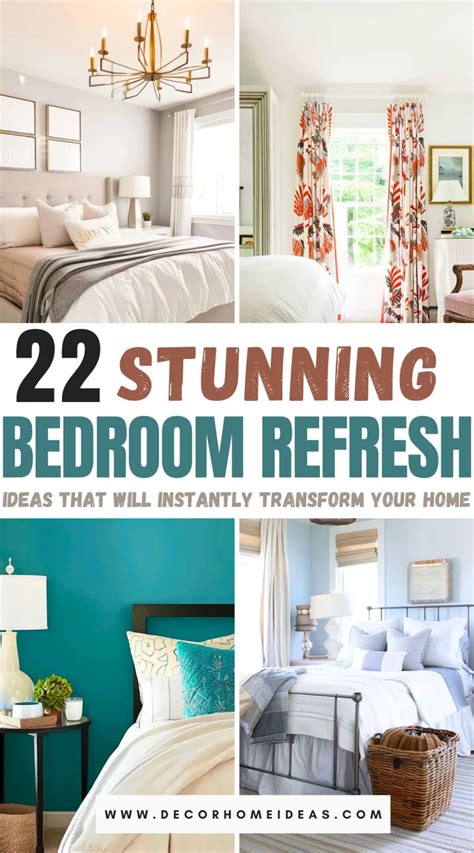 22 Stunning Bedroom Refresh Ideas That Will Instantly Transform Your Home
