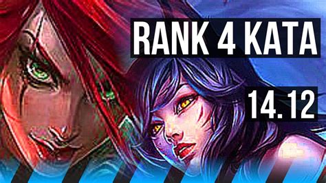 Katarina Vs Ahri Mid Rank 4 Kata 7 Solo Kills 800 Games Jp