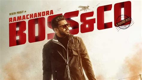 First Look Of Nivin Pauly S Ramachandra Boss Co Reveals The Motley