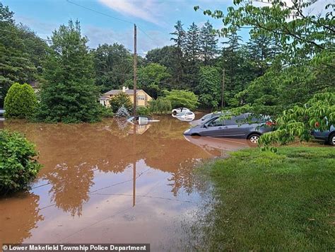 At Least Four Are Killed In Pennsylvania Flash Floods With Up To A Dozen More Feared Missing