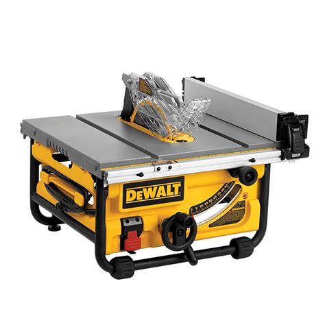 Dewalt Corded Job Site Table Saw With Rolling