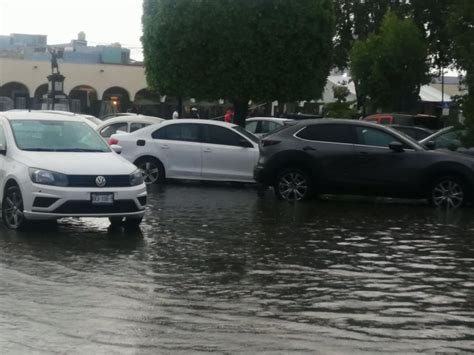 Lluvia Deja Inundaciones En San Pedro Cholula Municipios Puebla