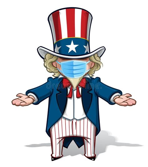 Uncle Sam Presenting Stock Vector Illustration Of American 27657249