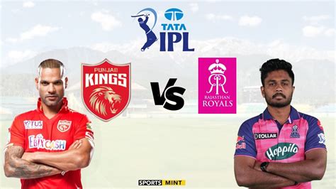 Ipl 2023 Pbks Vs Rr Match Preview Head To Head And Streaming Details