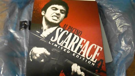 Scarface Limited Edition Steelbook Bluray Unboxing With Main Menu Youtube