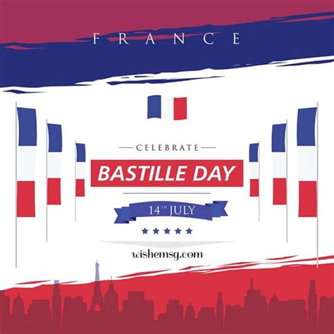 Happy Bastille Day Wishes Quotes Images Wishemsg