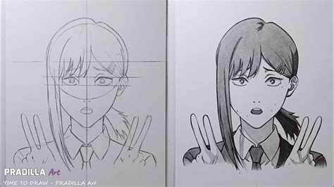 How To Draw Higashiyama Kobeni Fromchainsaw Man Cara Menggambar Anime