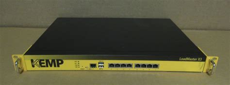 Kemp Loadmaster X3 8x 1gbe Layer7 Nsa3170a Lm X3 Ir Rackmount 1u Load