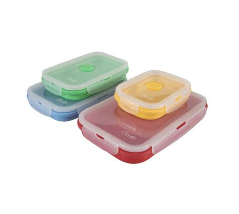 Collapsible Silicone Food Container Set Makro