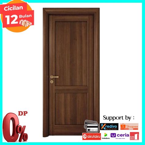 Jual Kusen Pintu Beserta Daun Pintu Kayu Mahoni Meranti Kamper