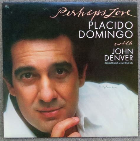 PERHAPS LOVE - Placido Domingo & John Denver, CBS FM 37243, LP