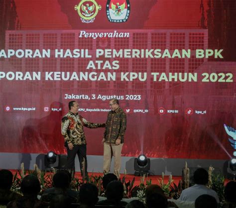 Foto Kpk Terima Laporan Hasil Pemeriksaan Keuangan Tahun 2022 Dari Bpk