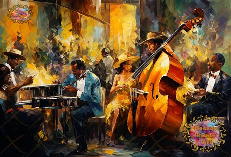 Black Jazz Music Canvas Print, African Jazz Music Wall Art, African ...