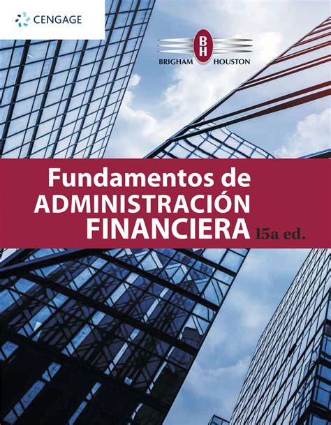 Fundamentos De Administraci N Financiera Cengage